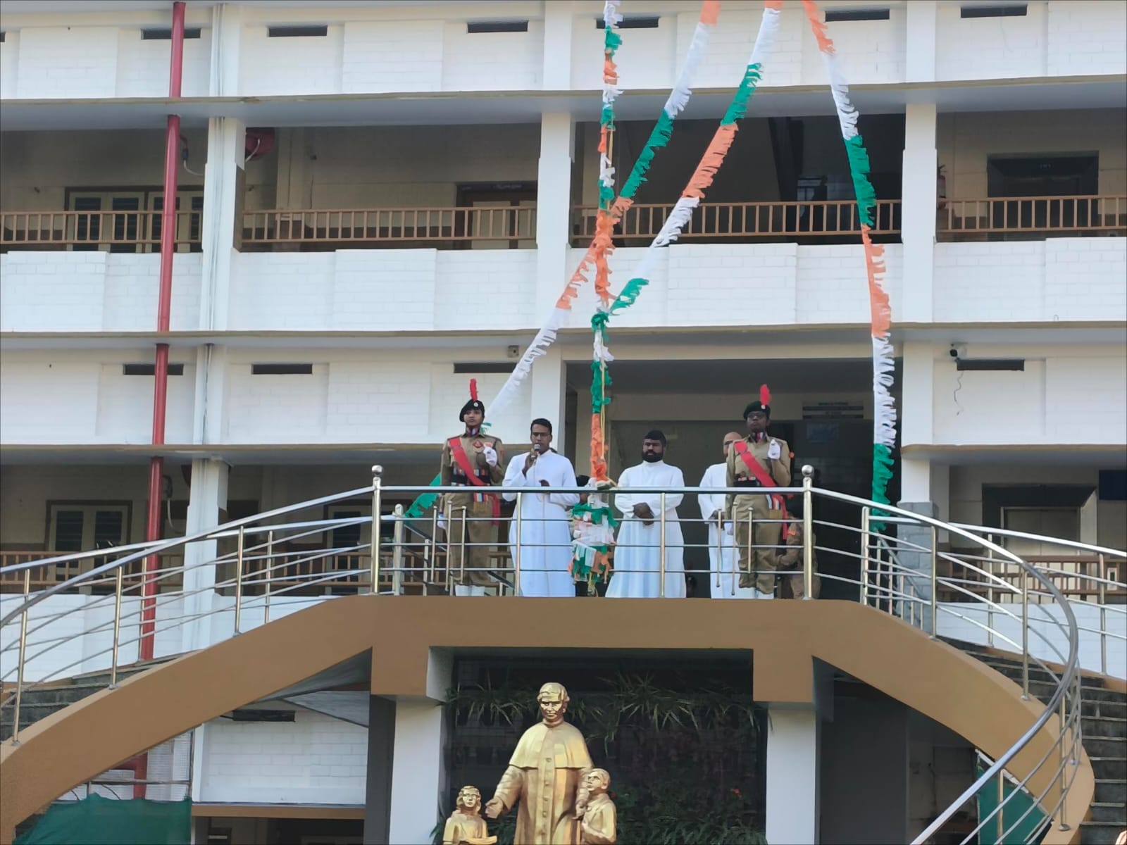 Don Bosco College, Mannuthy Celebrates Republic Day with Patriotic Fervour